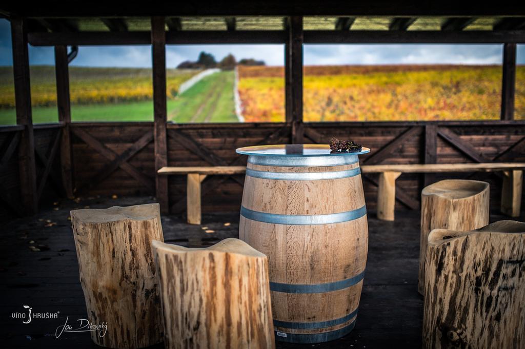Penzion Vino Hruska Blatnička Exteriör bild