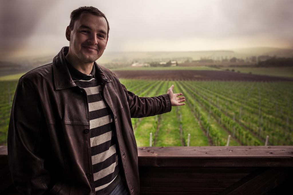 Penzion Vino Hruska Blatnička Exteriör bild